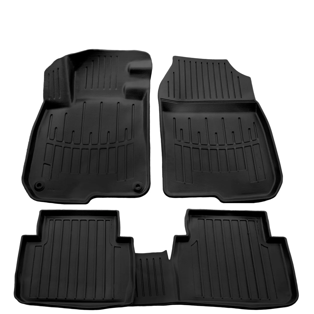 "Car Floor Mats, 3D Rubber Floor Mats for HONDA CR-V Hybrid (2019-...), Custom Fit Automotive Floor Mats image"