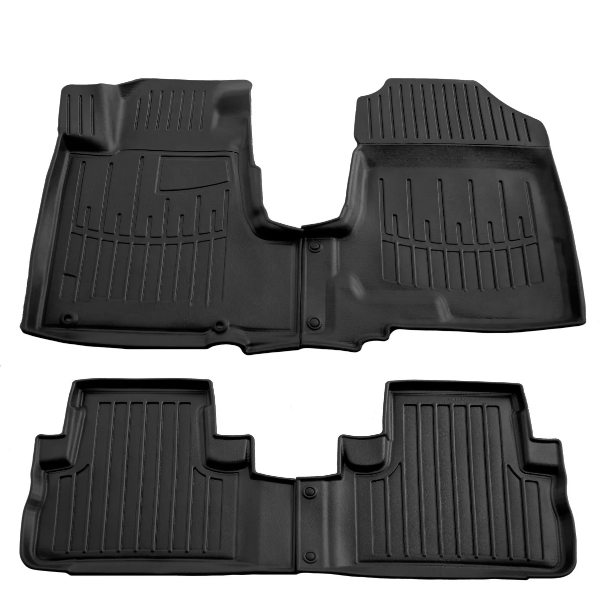 "Car Floor Mats, Floor Mats, Rubber Car Mats for HONDA CR-V III (2006-2012), 3D Car Mats image"