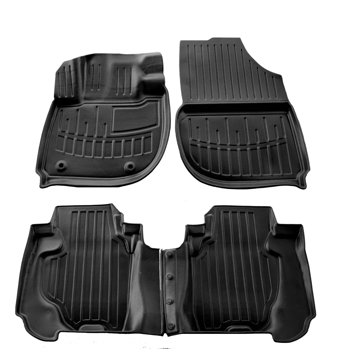 "Auto Floor Mats 3D for HONDA HR-V III (R) (2021-...), Odorless, Custom Fit, High Edge image"