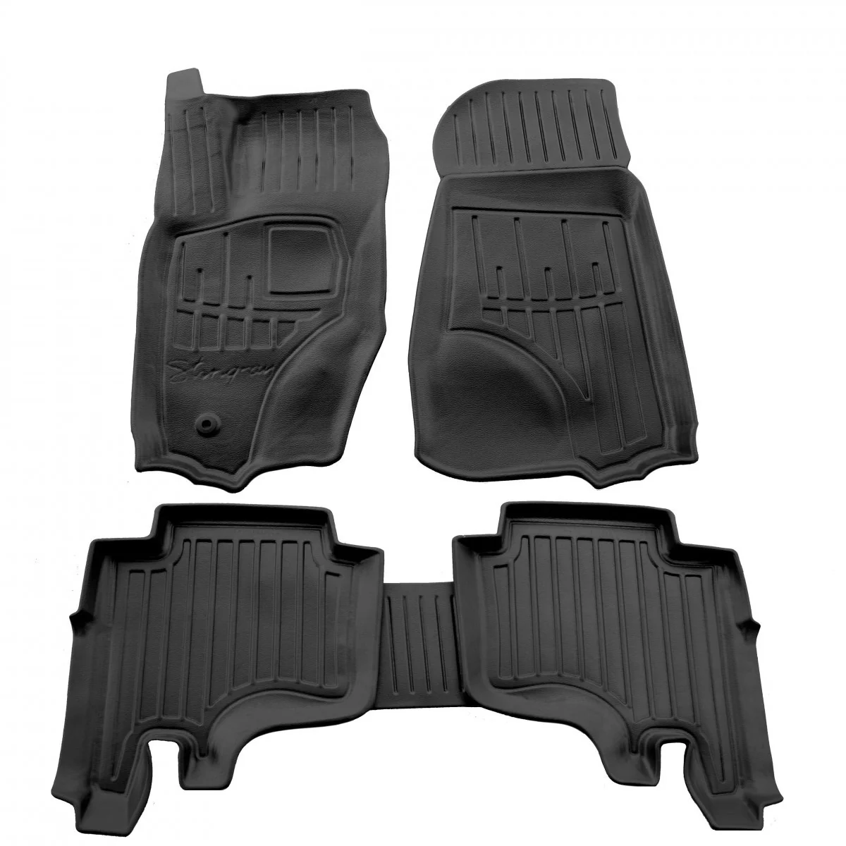 "Rubber Floor Mats, 3D Car Mats for Jeep Grand Cherokee WK (2005-2010), Car Accessories image"