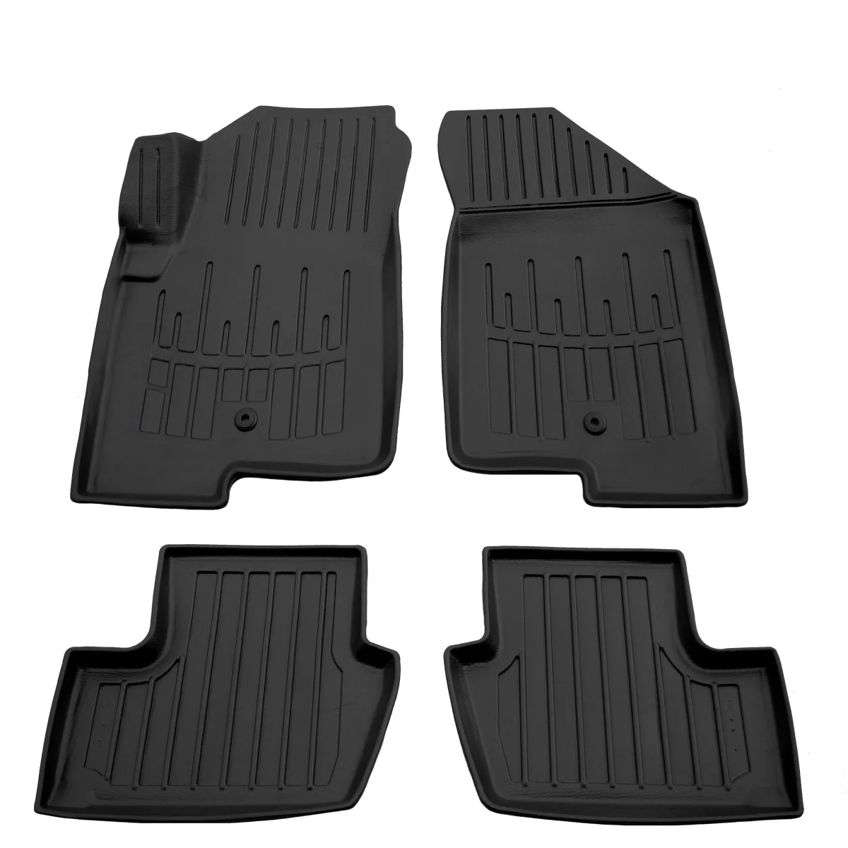 "Jeep Patriot floor mats, 3D rubber car floor mats, custom fit, 2007-2016 image"