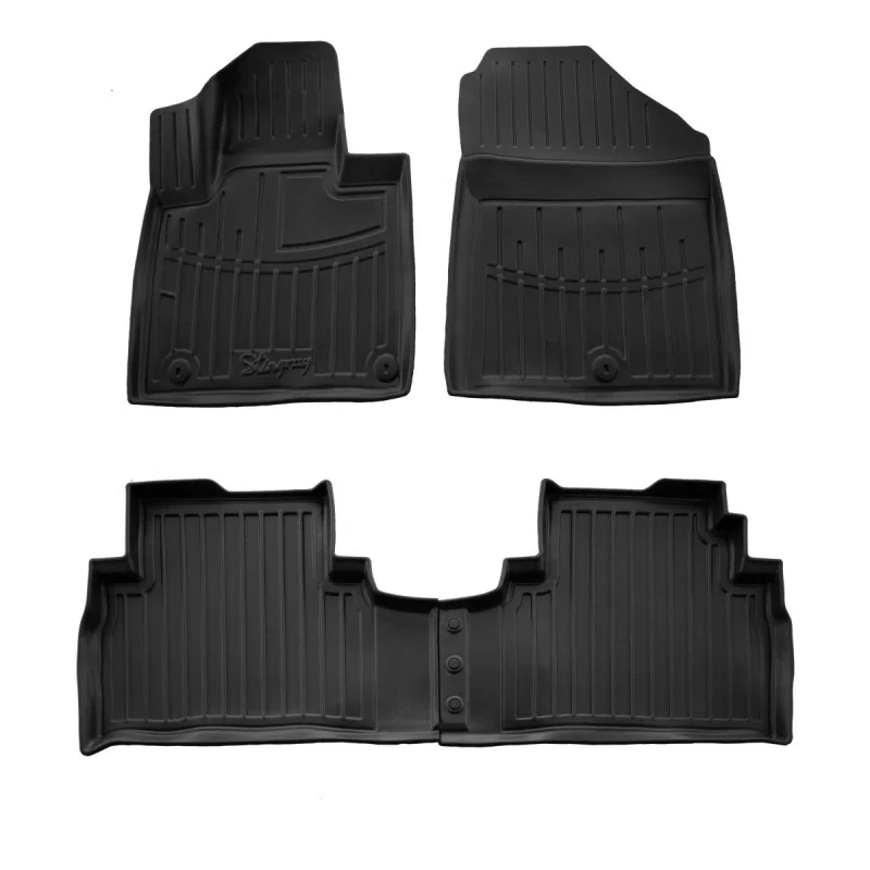 "Car Floor Mats, 3D Rubber Floor Mats for KIA Sorento III (UM) (2014-2020), Tailored Auto Floor Mats image"