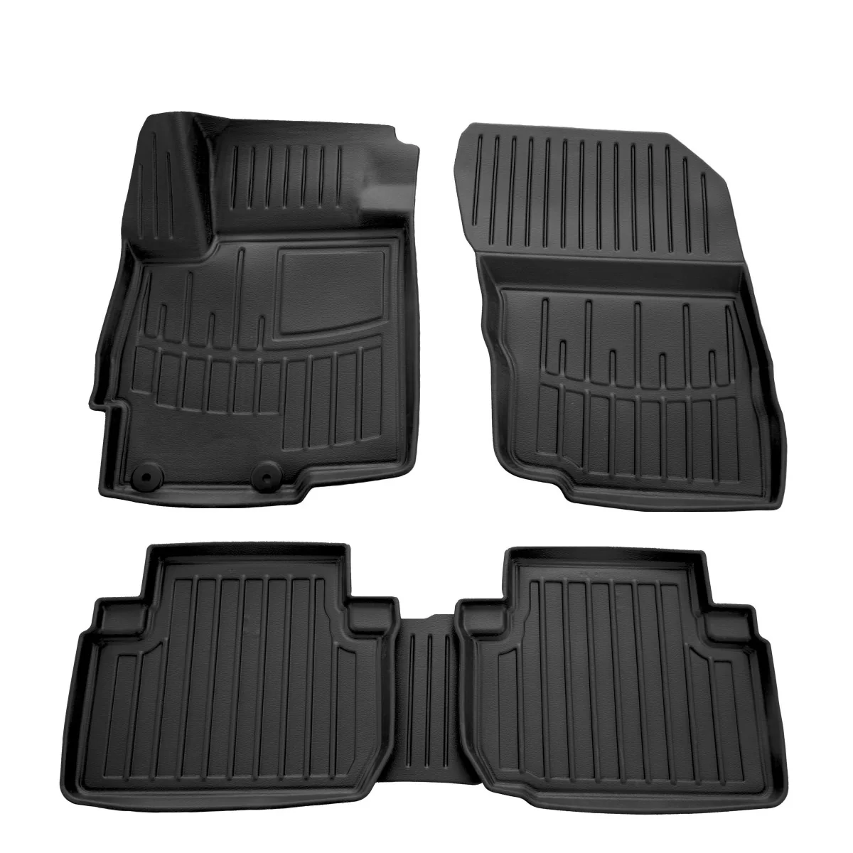 Car Floor Mats, 3D Rubber Floor Mats for Mitsubishi Eclipse Cross (2017-...), Custom Fit Car Mats