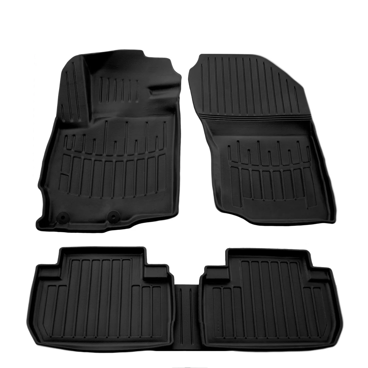 "Car floor mats, rubber car mats, 3D floor mats for MITSUBISHI Outlander (2012-2021), non-hybrid image"