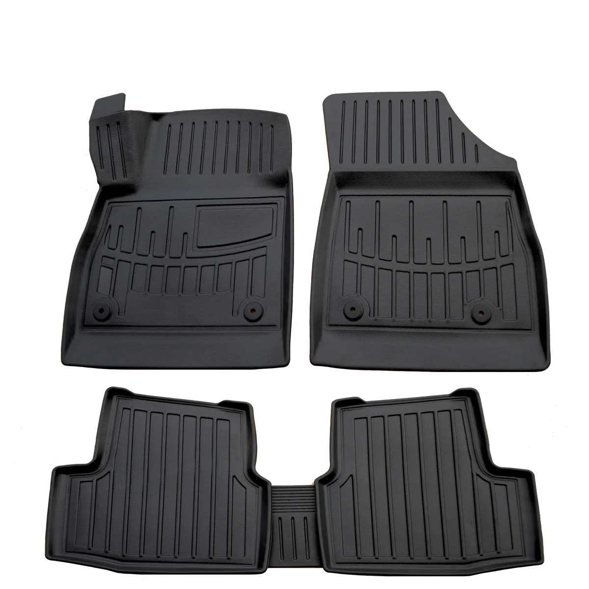 "Car floor mats, Rubber car mats 3D for OPEL Astra K (2015-2021), automotive floor mats image"