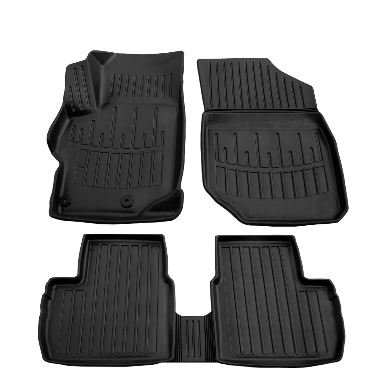 "Car floor mats, 3D rubber car mats for PEUGEOT 301 (2012-2019), custom car mats image"