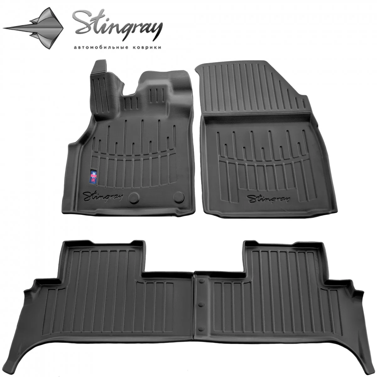 "Car floor mats, 3D rubber floor mats, for Renault Grand Scenic (2009-2016), custom fit, car mats image"