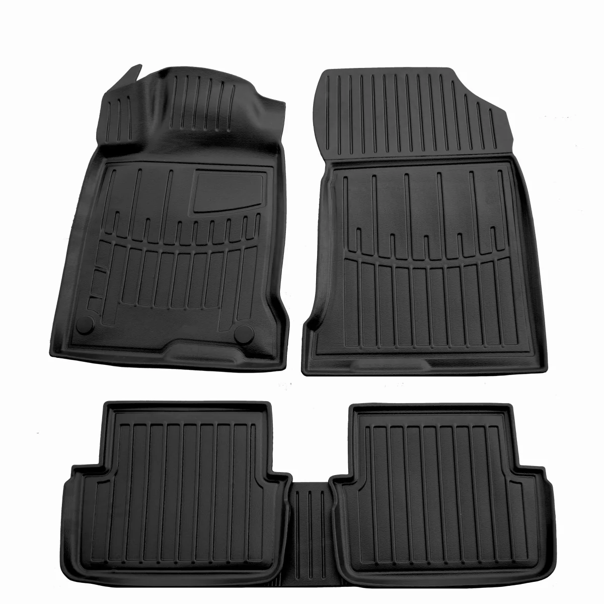 "Car floor mats, Rubber floor mats 3D for RENAULT Laguna III (T) (2007-2015), custom fit image"