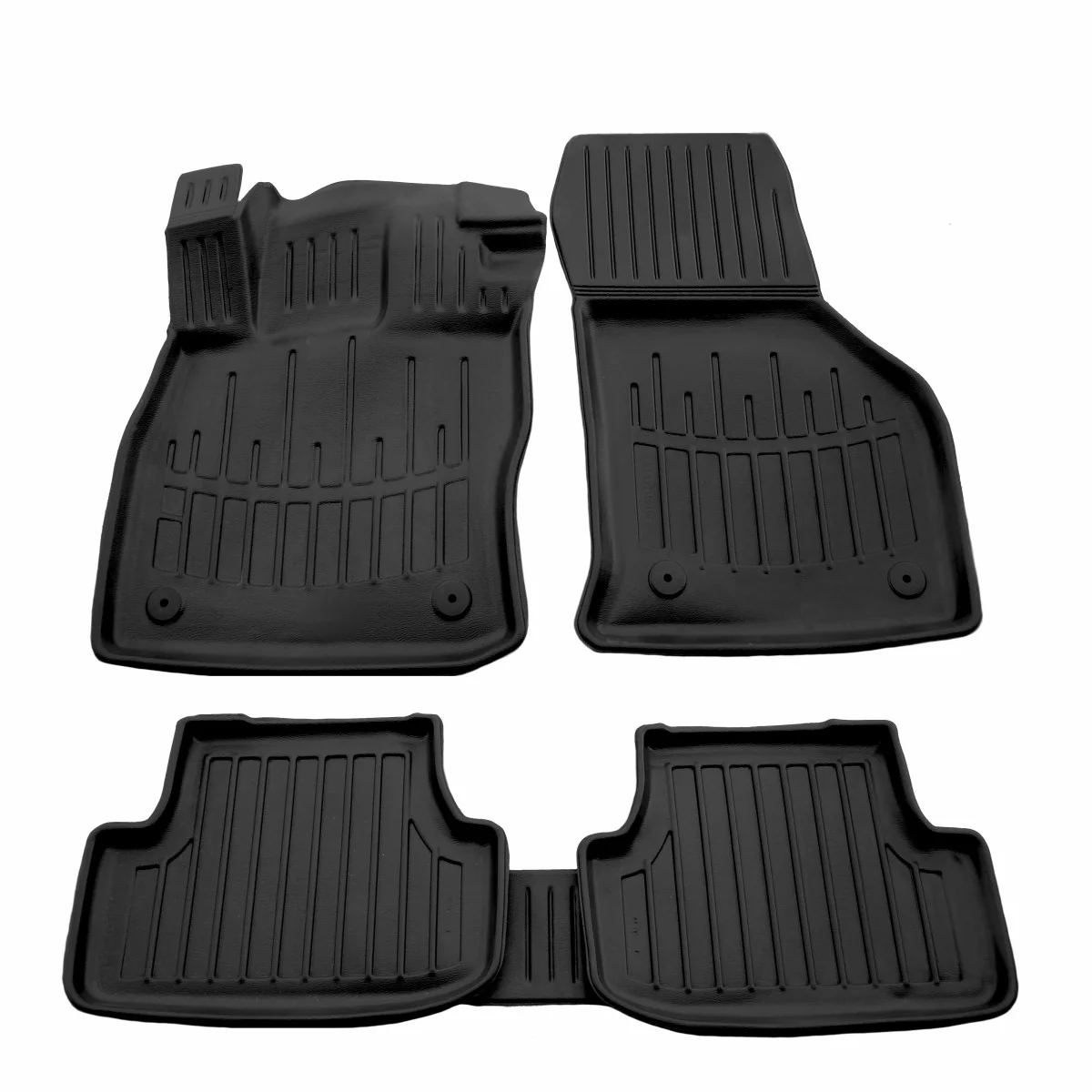 "Car floor mats, 3D rubber floor mats for SEAT Leon IV (KL1/KL8) (2020-...), automotive floor mats image"