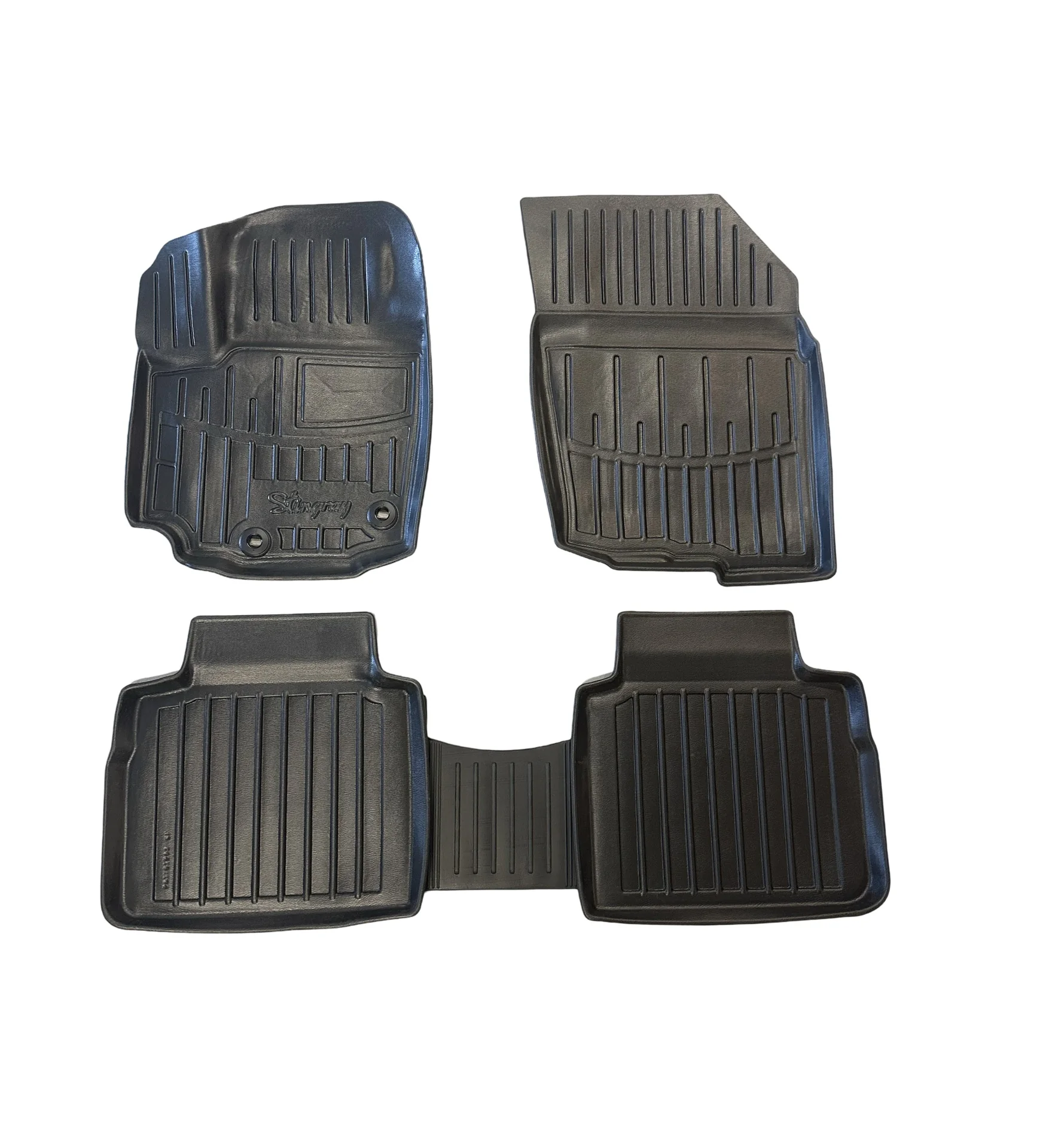 "Car Floor Mats, 3D Rubber Mats for SUZUKI S-Cross Hybrid (2022+), Precise Fit image"