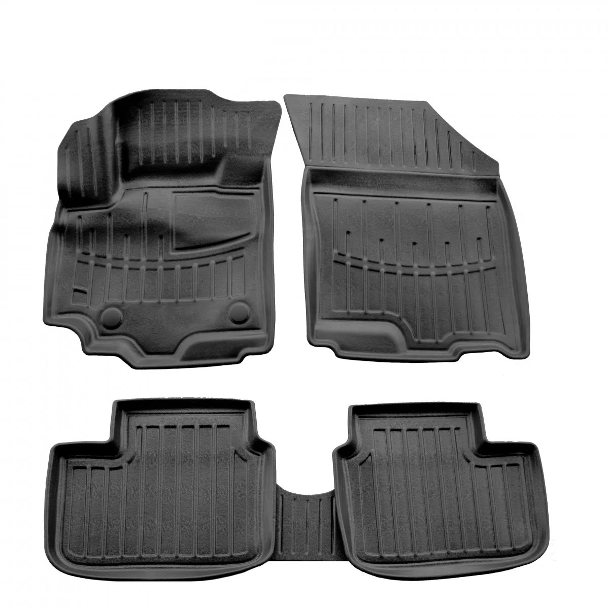 "3D Gummimatten for SUZUKI SX4 I (2006-2013), anti-slip vehicle mats image"