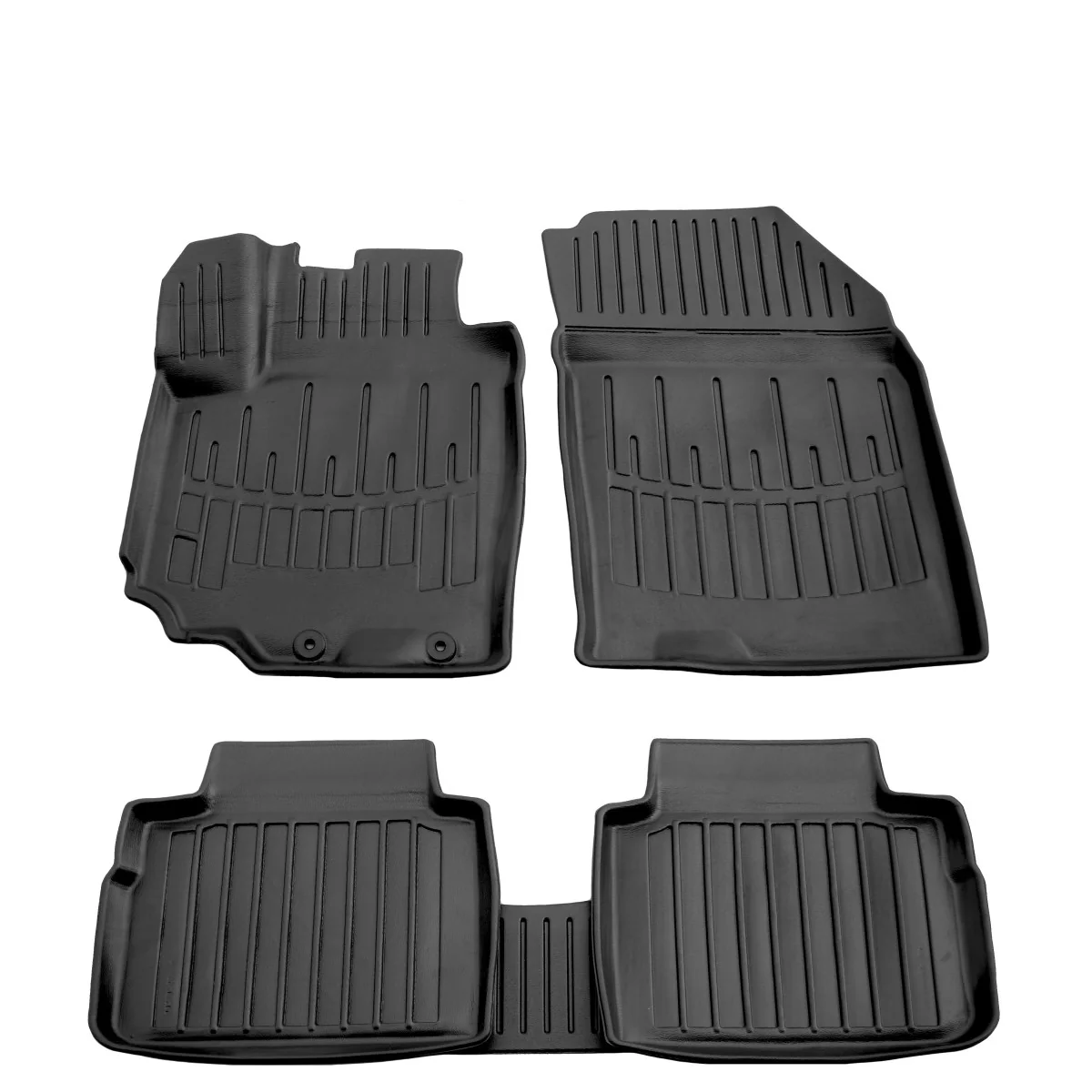 "Car Floor Mats 3D for Suzuki SX4 II (2013-2021), Custom Fit, High Edge, Odorless image"