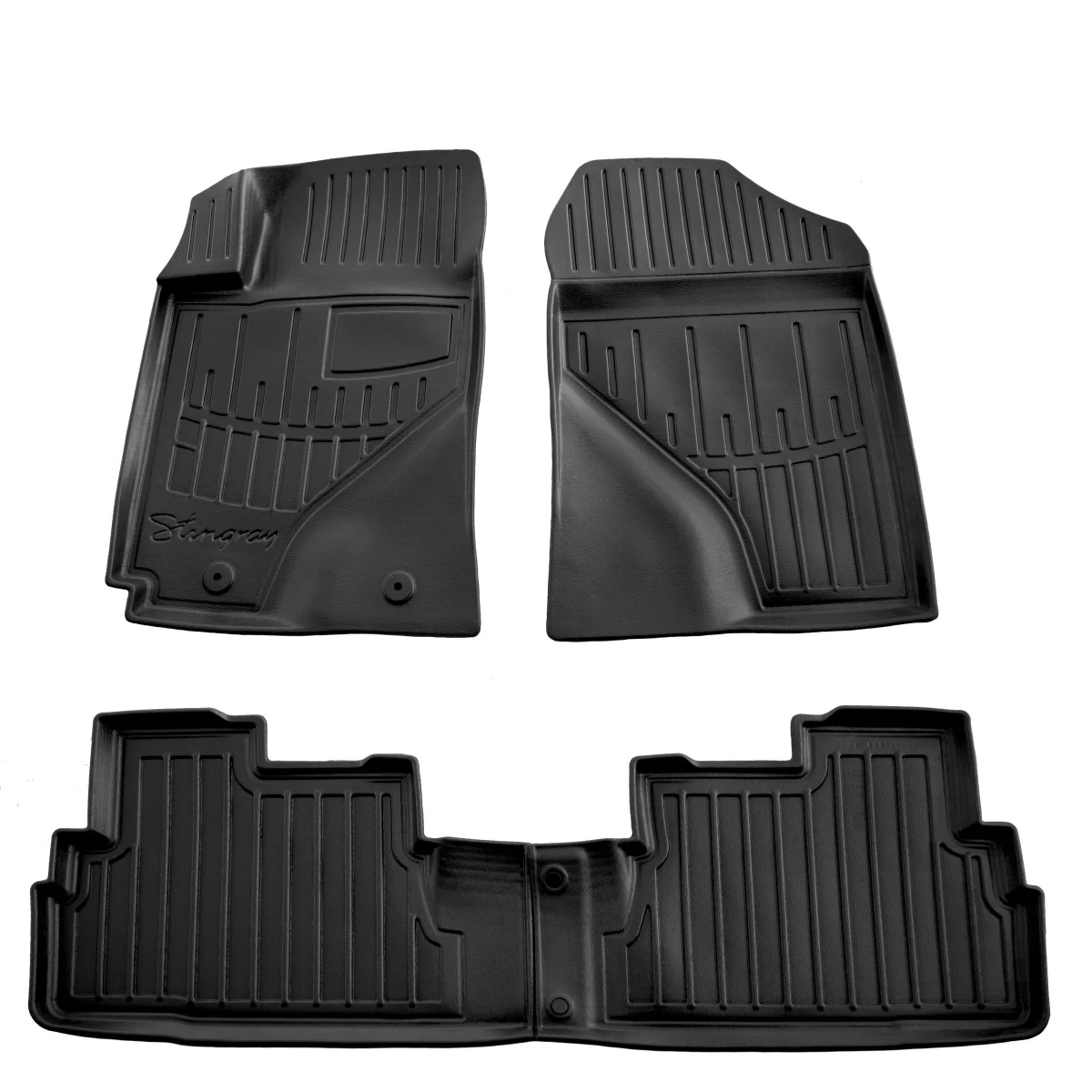 "Car floor mats, rubber car mats 3D for TOYOTA Corolla Verso (ZER/ZZE) (2004-2009), custom fit image"