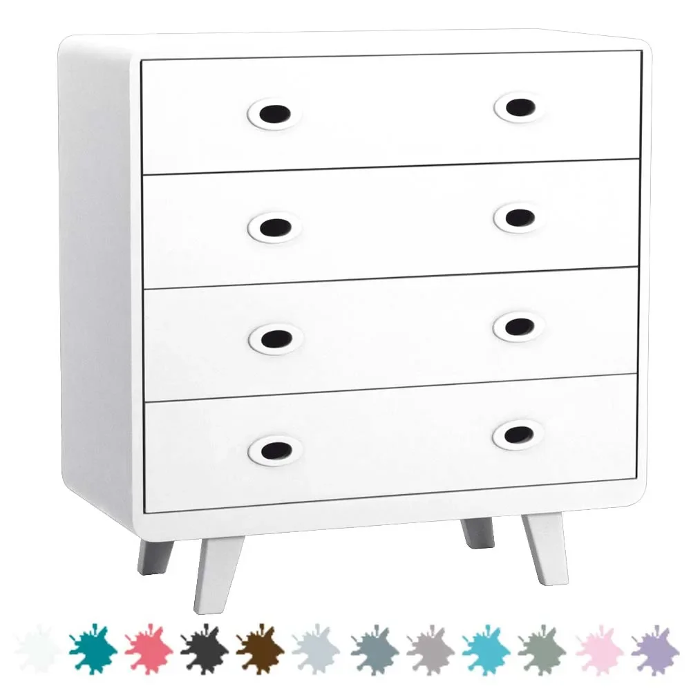 "Laurette Chest of drawers Toi & Moi, Color: purple image"