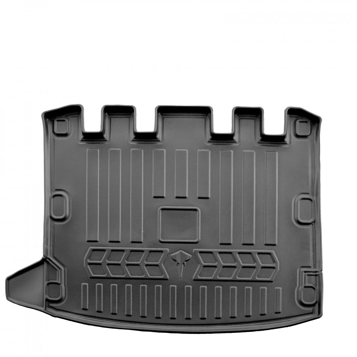"Dacia Jogger trunk liner, cargo liner, 3D trunk mat, 5-seater (2022-...), polyurethane, perfect fit image"