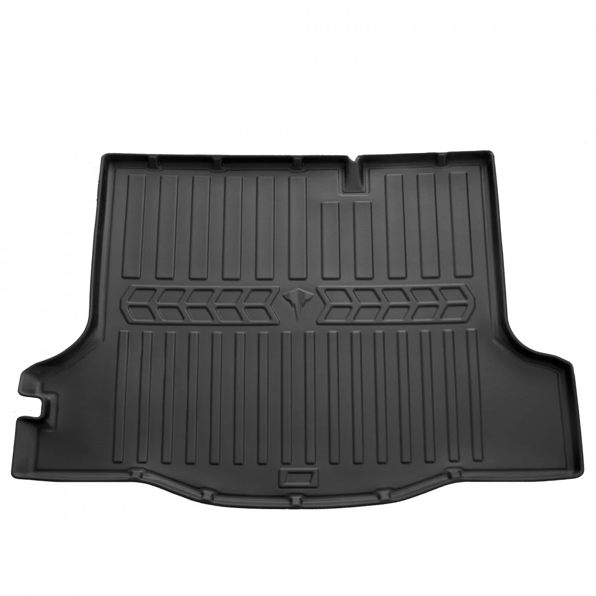 "Dacia Logan II trunk liner, 3D Custom trunk liner, Polyurethane, Waterproof trunk liner image"