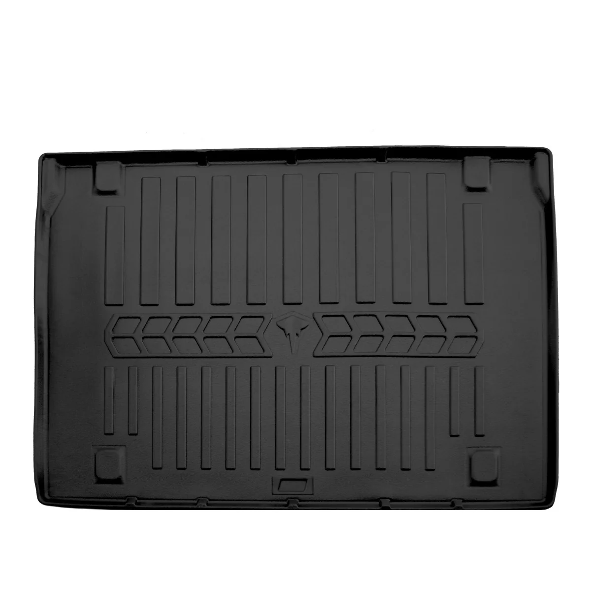 "3D Trunk Mat, Cargo Liner, Custom Fit for Doblo (2010-2022) short wheelbase, lower trunk image"