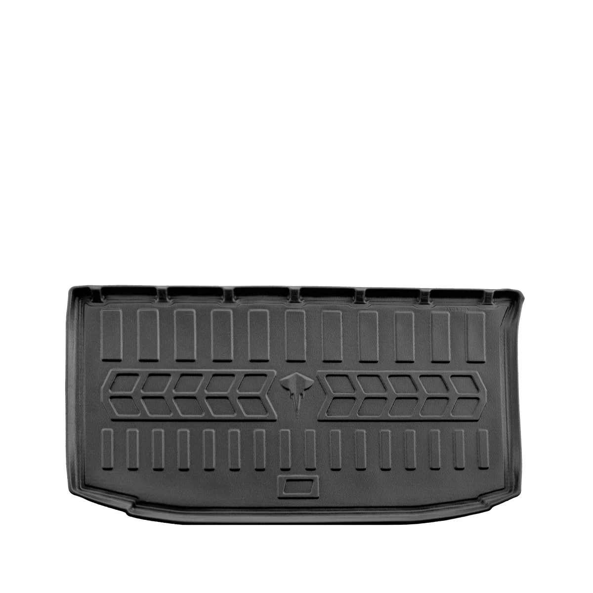 "Fiat Panda trunk mat, car trunk liner, 3D cargo liner, polyurethane trunk mat, 2003-2012, trunk protector image"