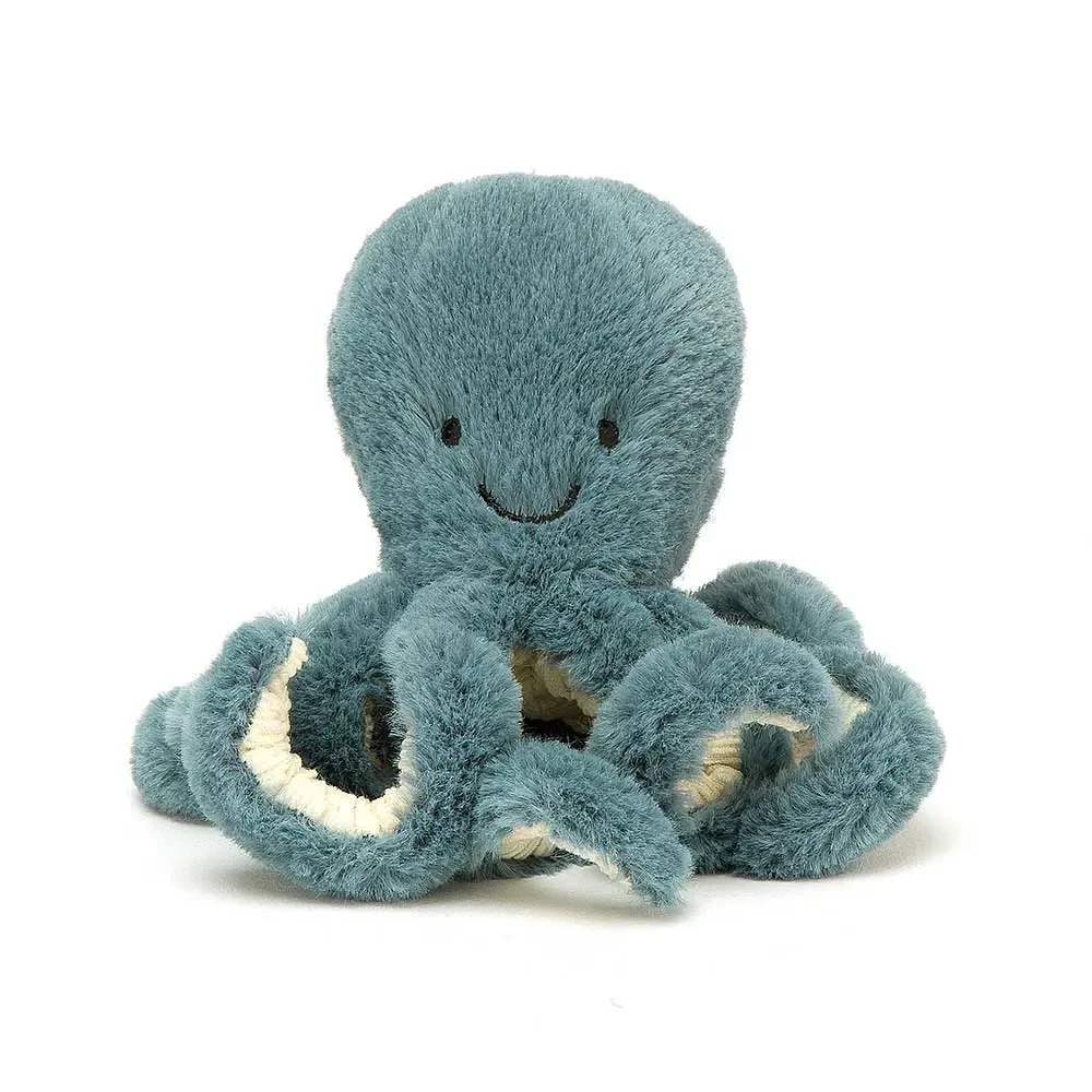 "Jellycat cuddly toy Krake storm small blue image"