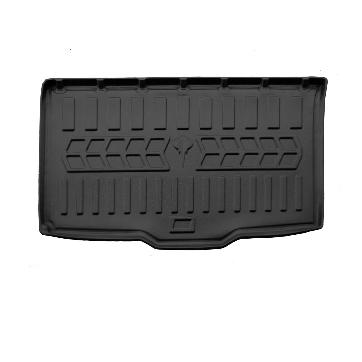 "Fiat Panda III trunk mat, 3D cargo liner, 2012-2024, Polyurethane, robust image"