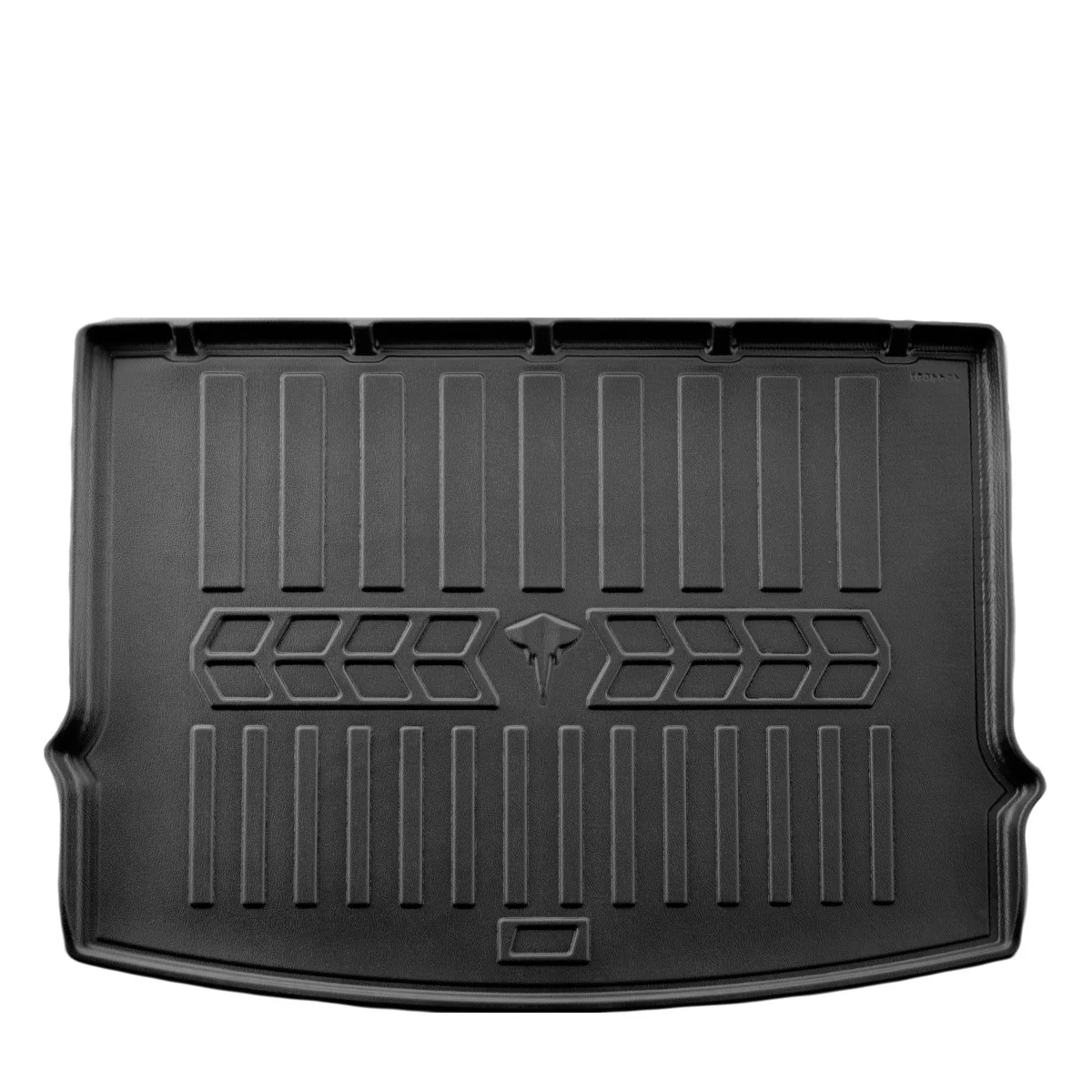 "3D car trunk mat, car trunk liner, for JEEP Compass II (2016-), custom fit, polyurethane, trunk protector image"