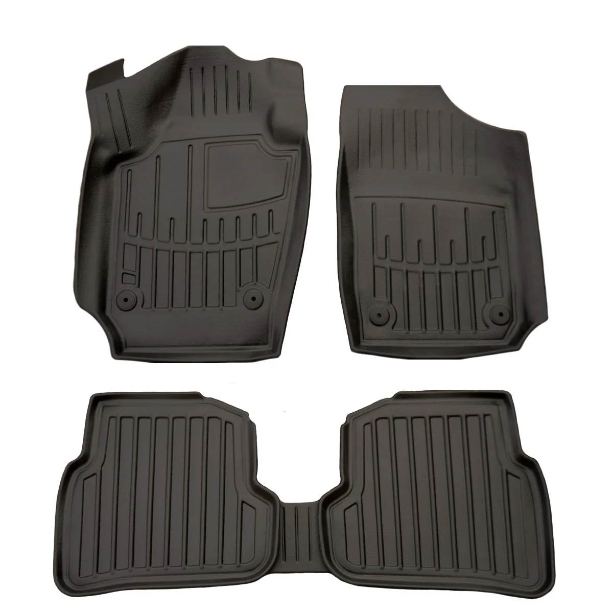 "Car floor mats, rubber car mats for VOLKSWAGEN Polo V (2009-2017), 3D car floor mats image"