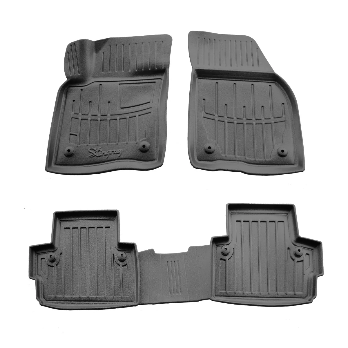 "Car Floor Mats, 3D Rubber Car Mats for VOLVO C30 (2006-2012), Custom Fit Car Mats image"