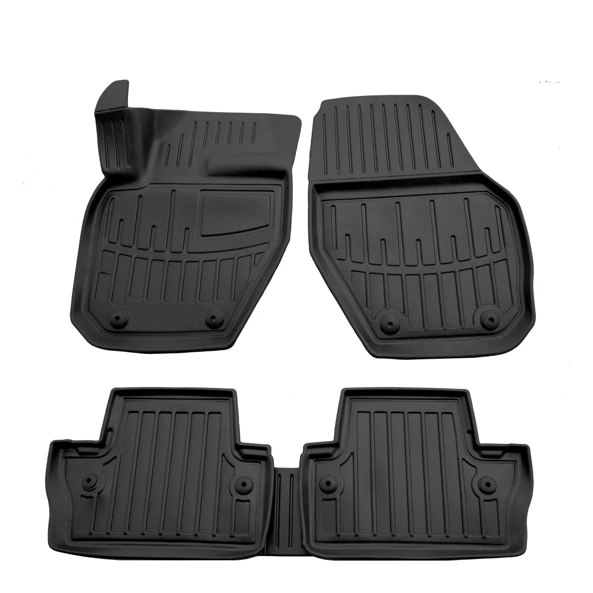 "Car Floor Mats, 3D Rubber Car Mats for VOLVO S60 II (2010-2018), Automotive Floor Mats image"