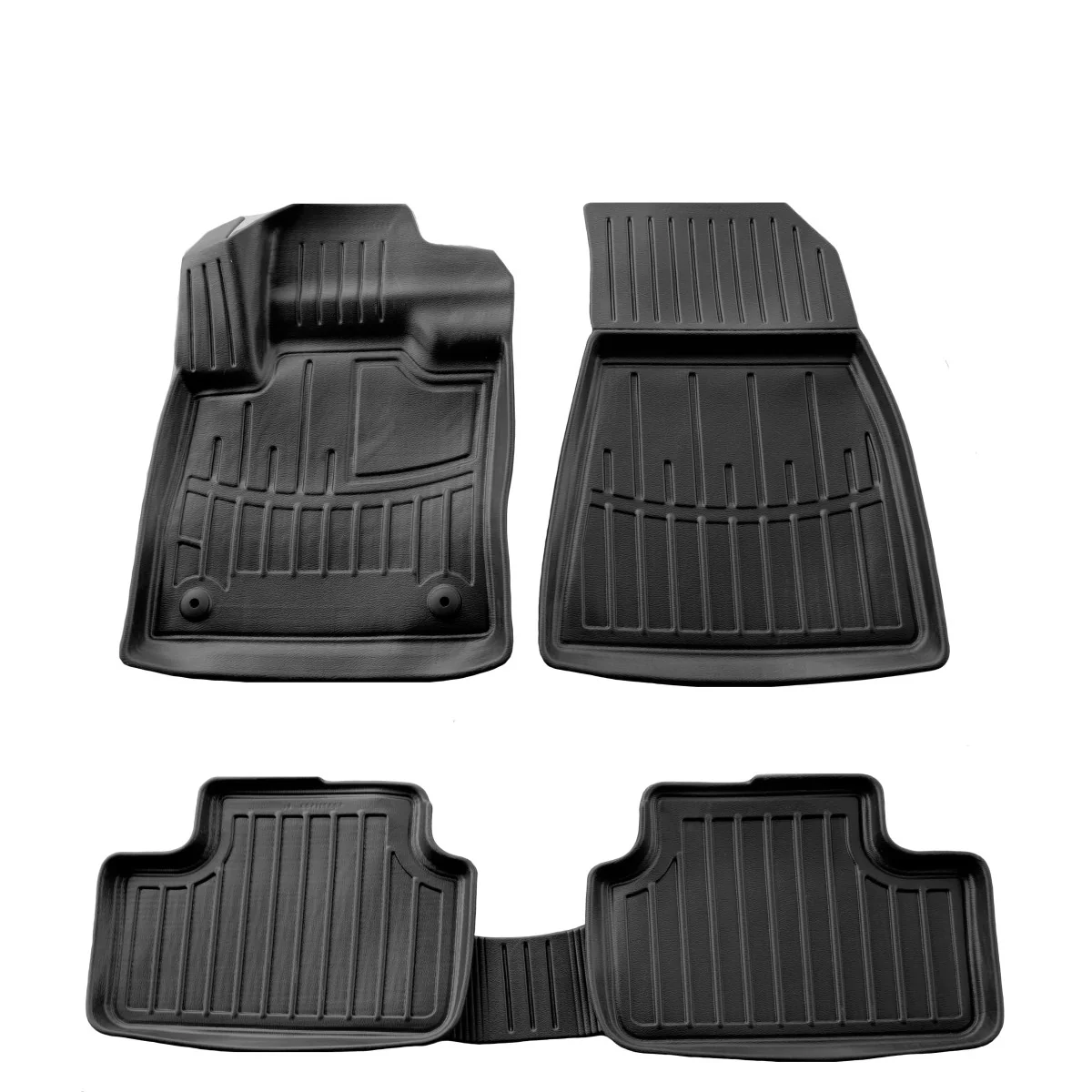 "Car floor mats, 3D Rubber car mats for VOLVO XC40 Recharge (2020-...), Automotive floor mats image"