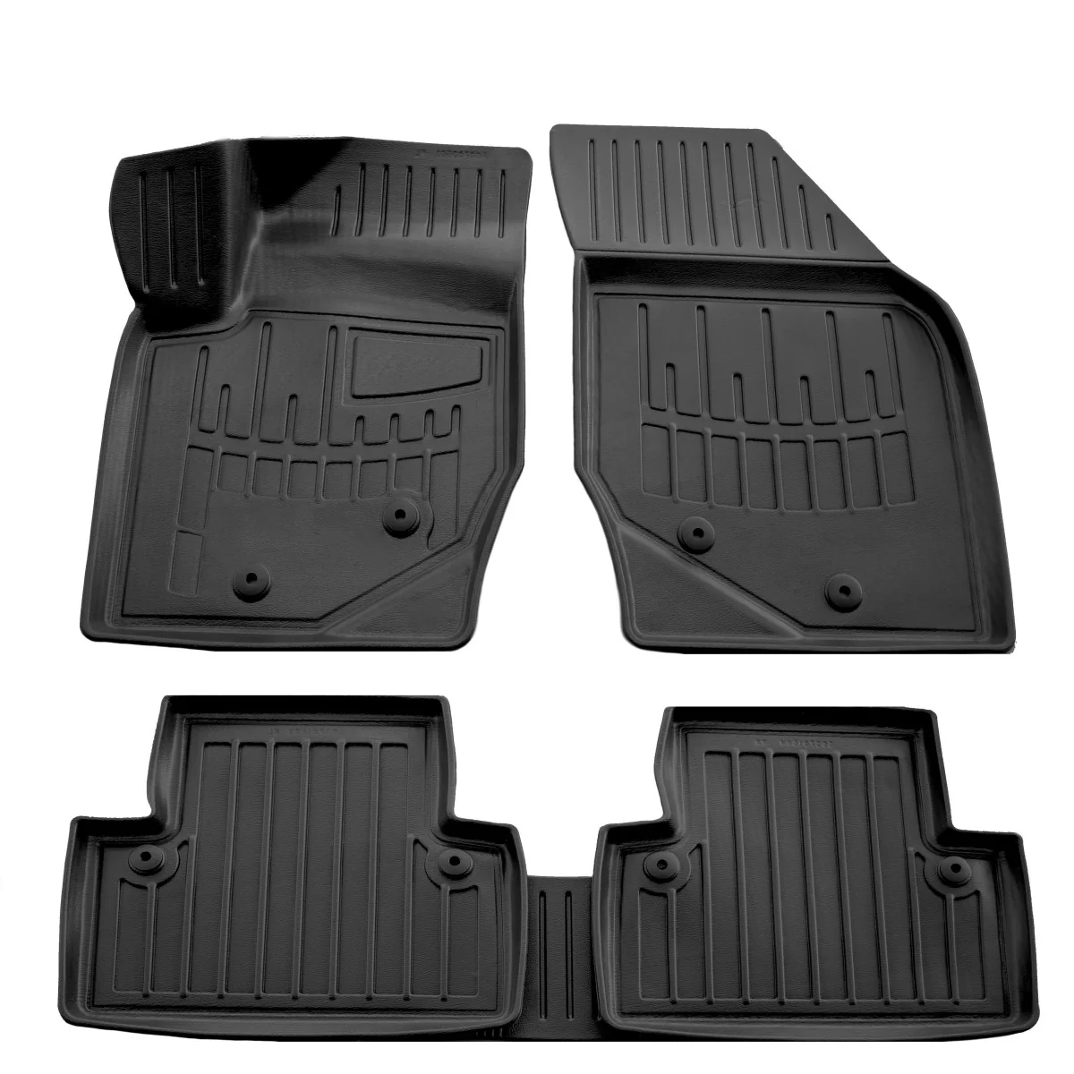 "3D, custom fit for VOLVO XC90 (2002-2014), rubber car mats, high edge image"