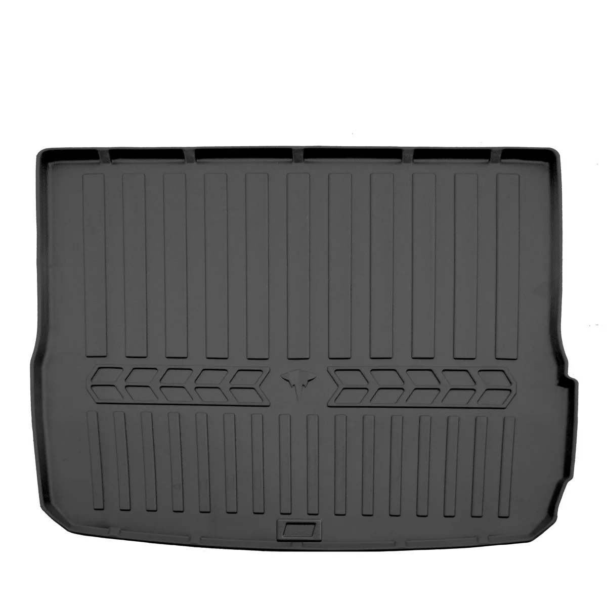 "Audi A6 C6 trunk liner, cargo liner, 3D, polyurethane, wagon, fitted, trunk mat (2004-2011), no-slip image"