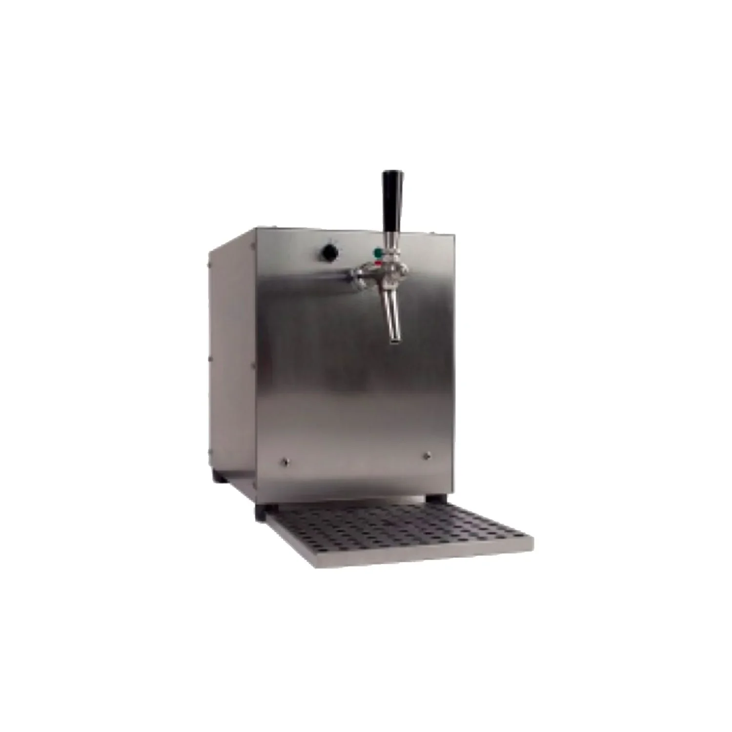 Mulled wine dispenser, instant beverage heater 3kW , 1-line, with electric pump, stainless steel housing
