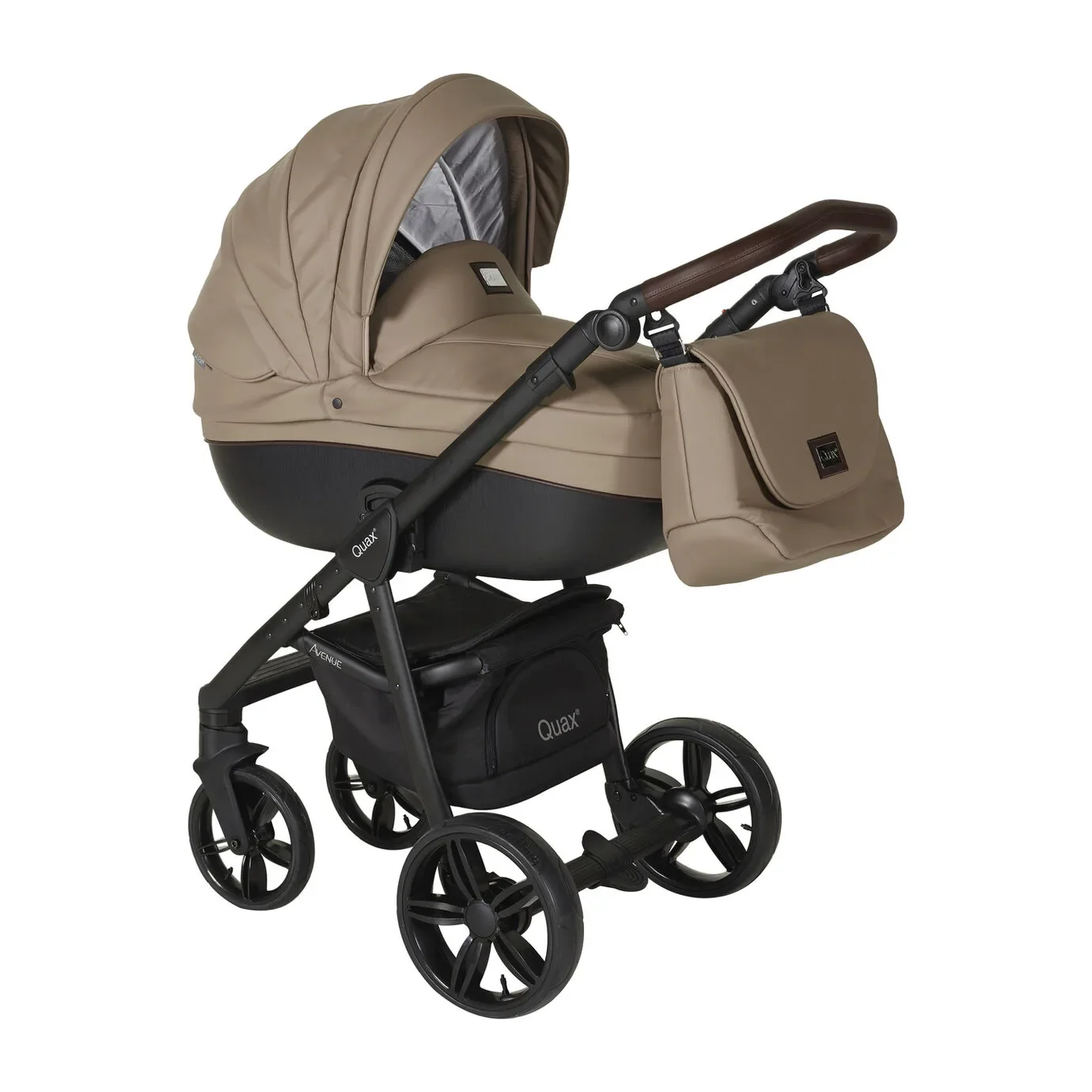 "Quax Pram Avenue Eco, Color stroller: Stone image"