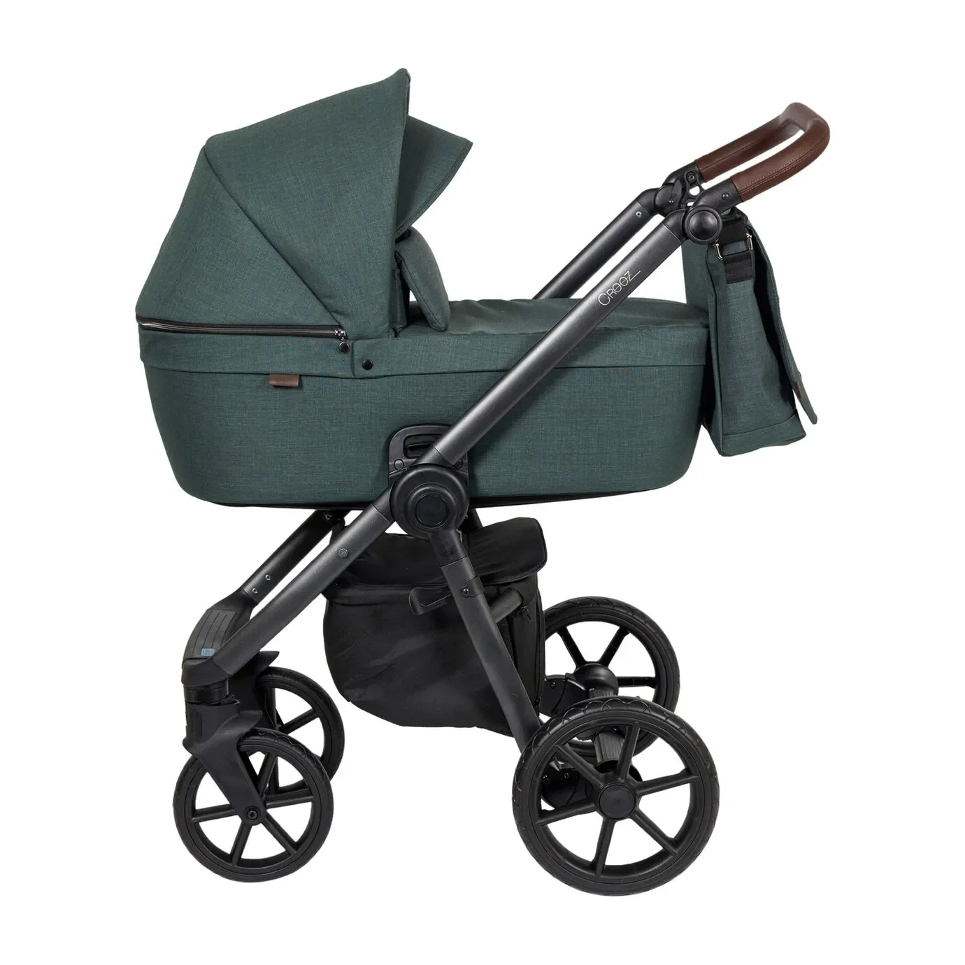 "Quax Pram Crooz Li Eco, Color stroller: moss image"