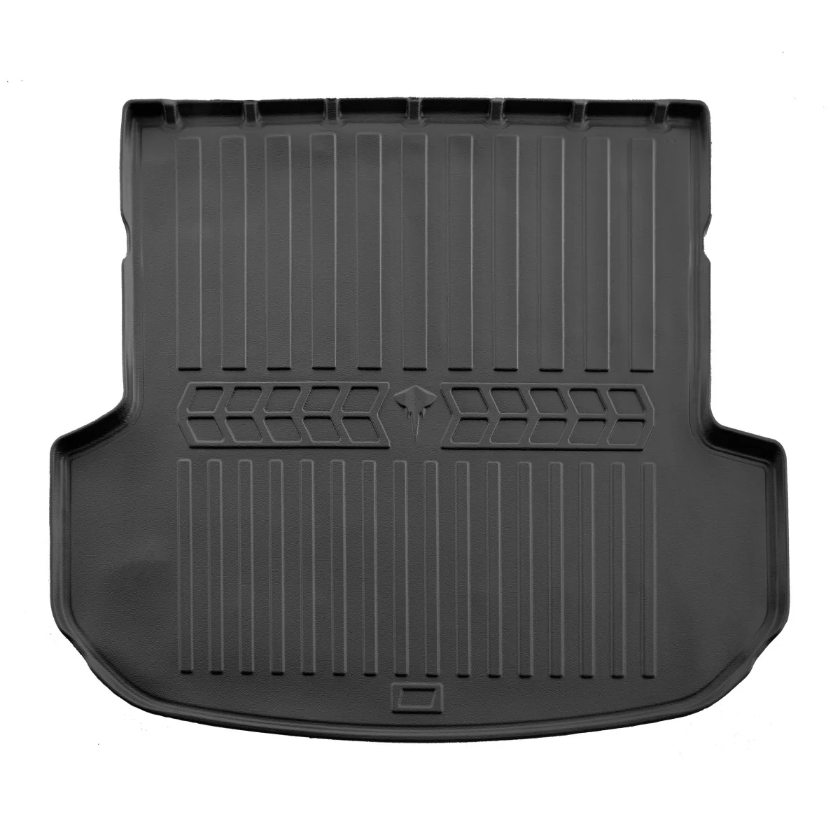 "KIA Sorento trunk mat, 3D liner, custom-fit, 2014-2020, PU, 5-seater image"