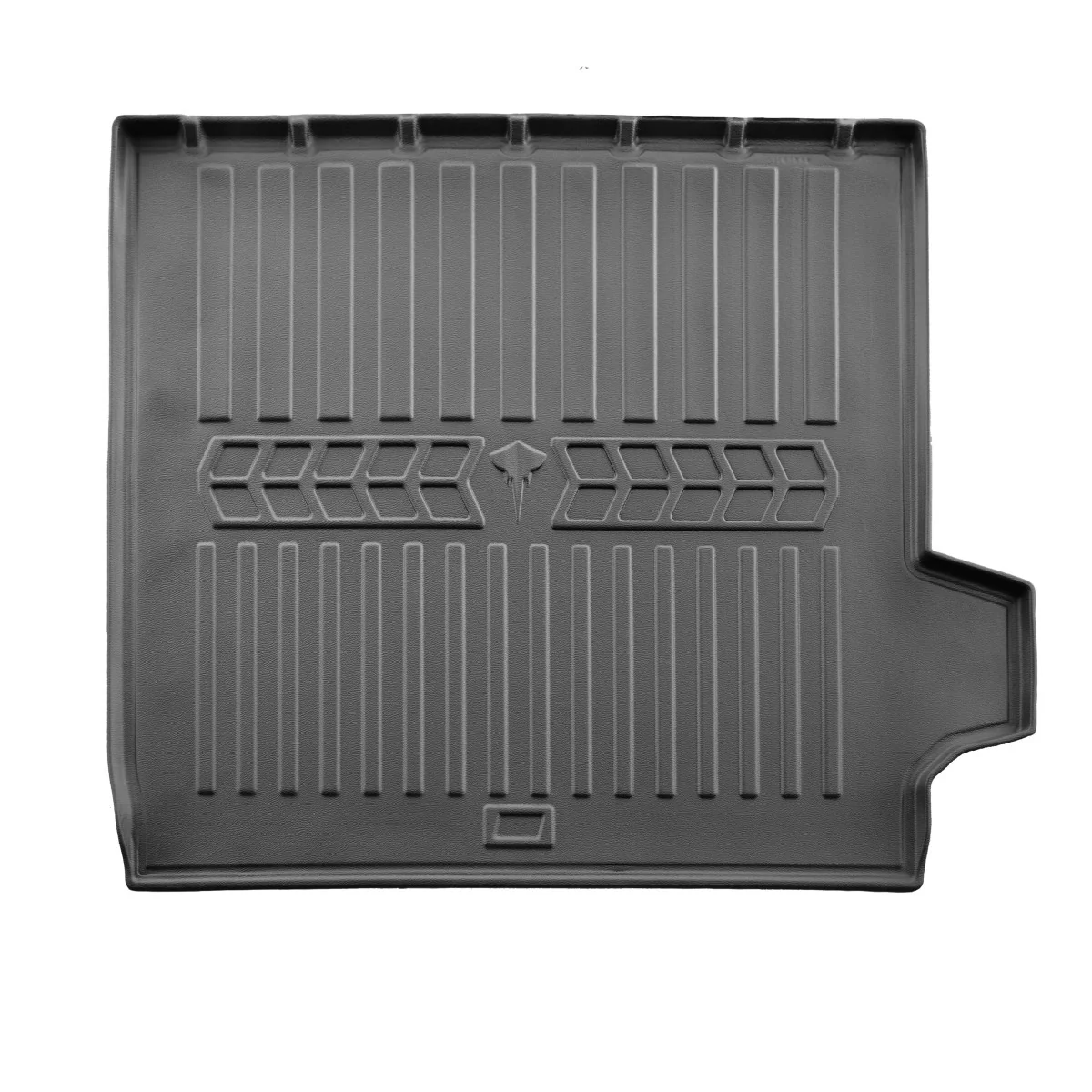 "Range Rover Evoque trunk liner, 3D car trunk mat, fitted trunk liner, polyurethane trunk liner, trunk protection image"