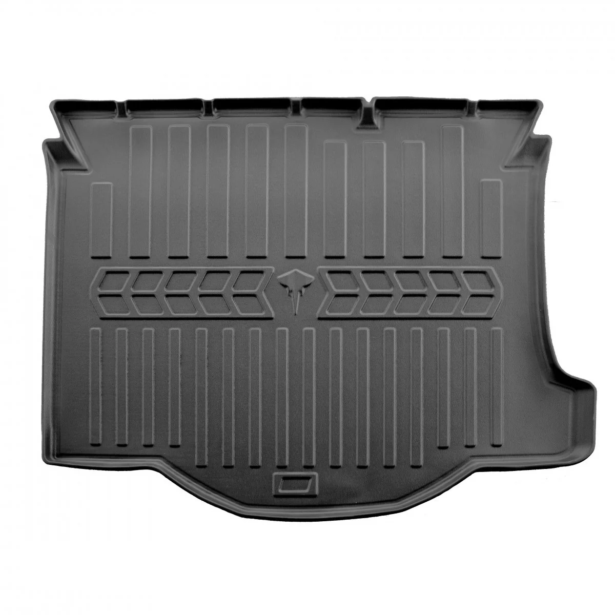 "Mazda 3 trunk liner, 3D cargo liner, polyurethane liner, 2003-2009 sedan mat image"