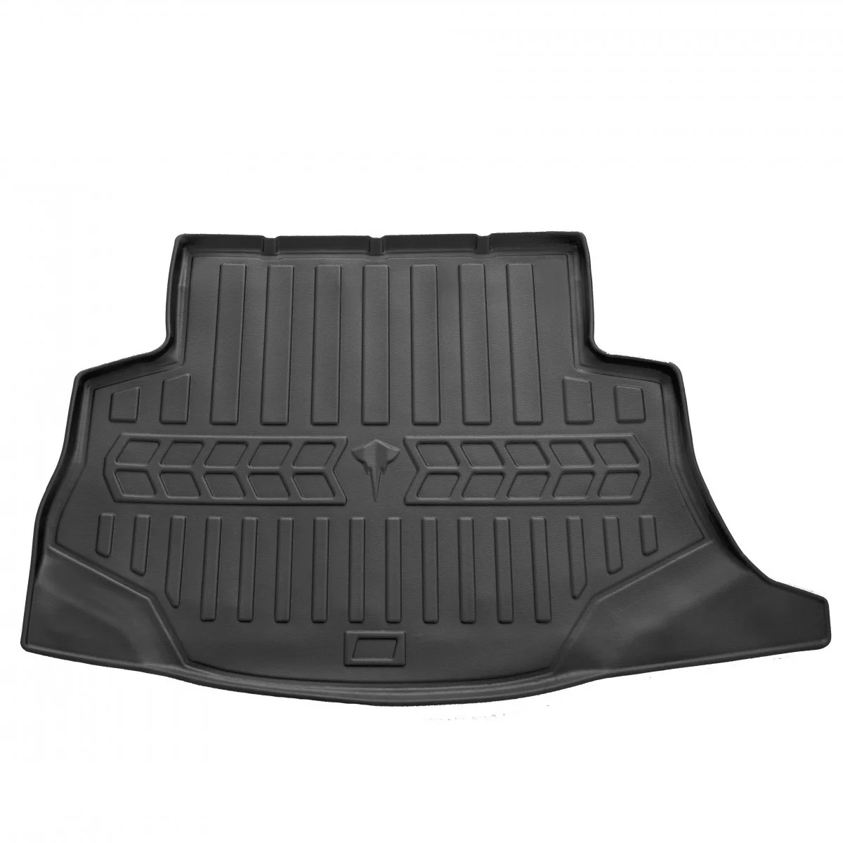 "Nissan Leaf trunk mat, 3D cargo liner, Polyurethane for ZE0 (2010-2017) without subwoofer image"