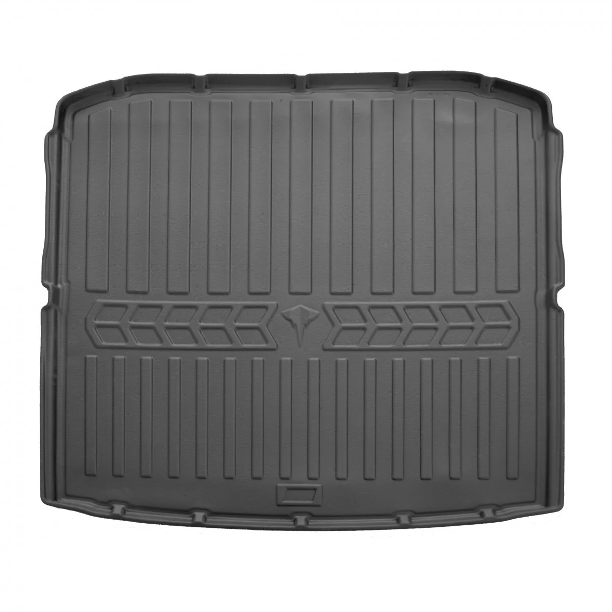 "Skoda Superb trunk liner, 3D, car trunk mat, 2015-2024 III (3V) Liftback, Polyurethan cargo liner, trunk protector image"