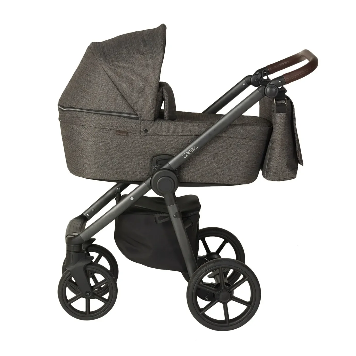 "Quax Pram Crooz Li Eco, Color stroller: Chevron Brown image"