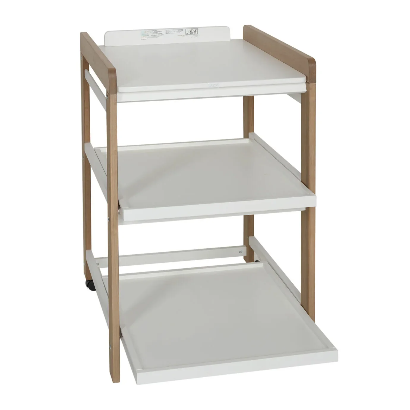 "Quax changing table - comfort, Color: White Naturel image"