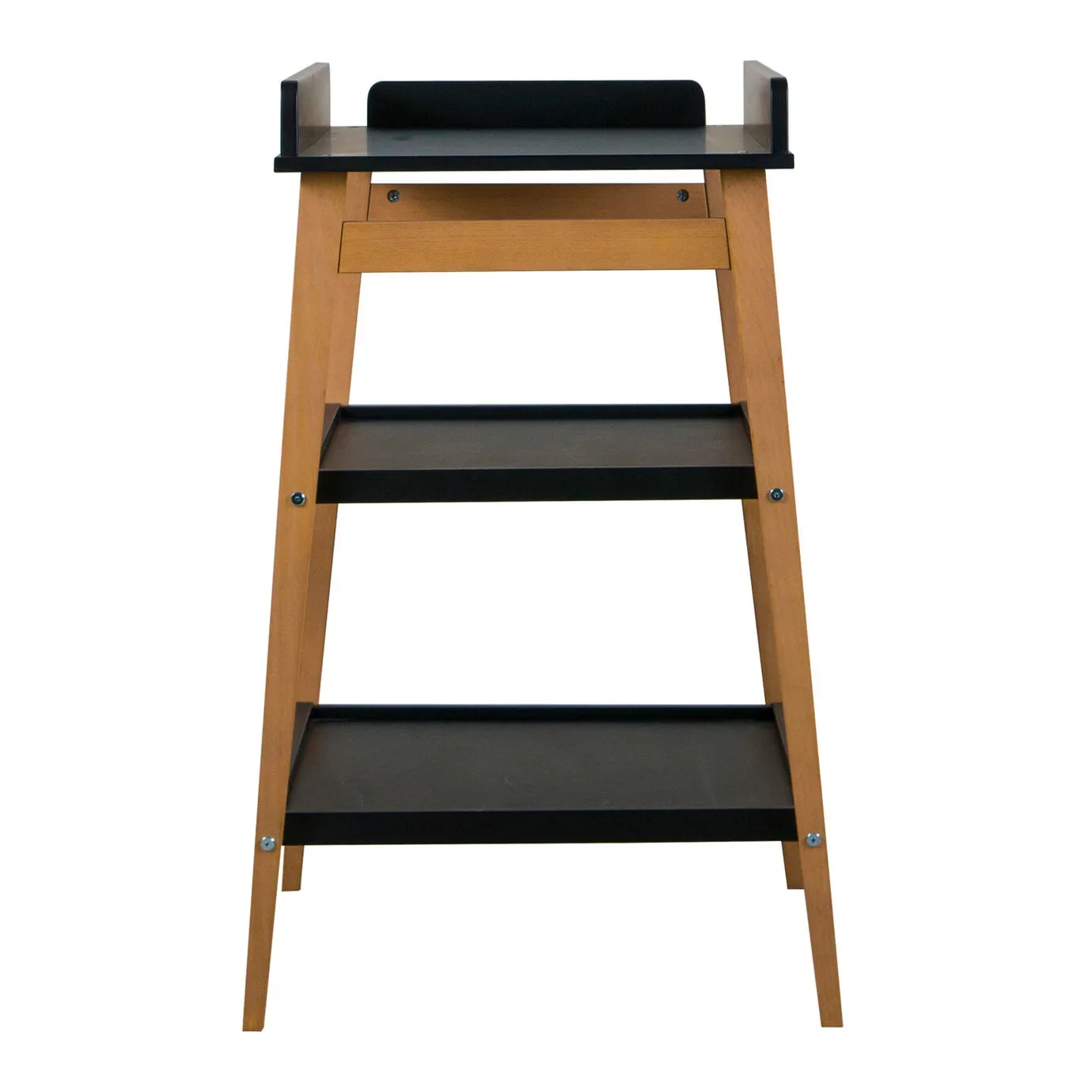 "Quax changing table - hip, Color: Black nature image"