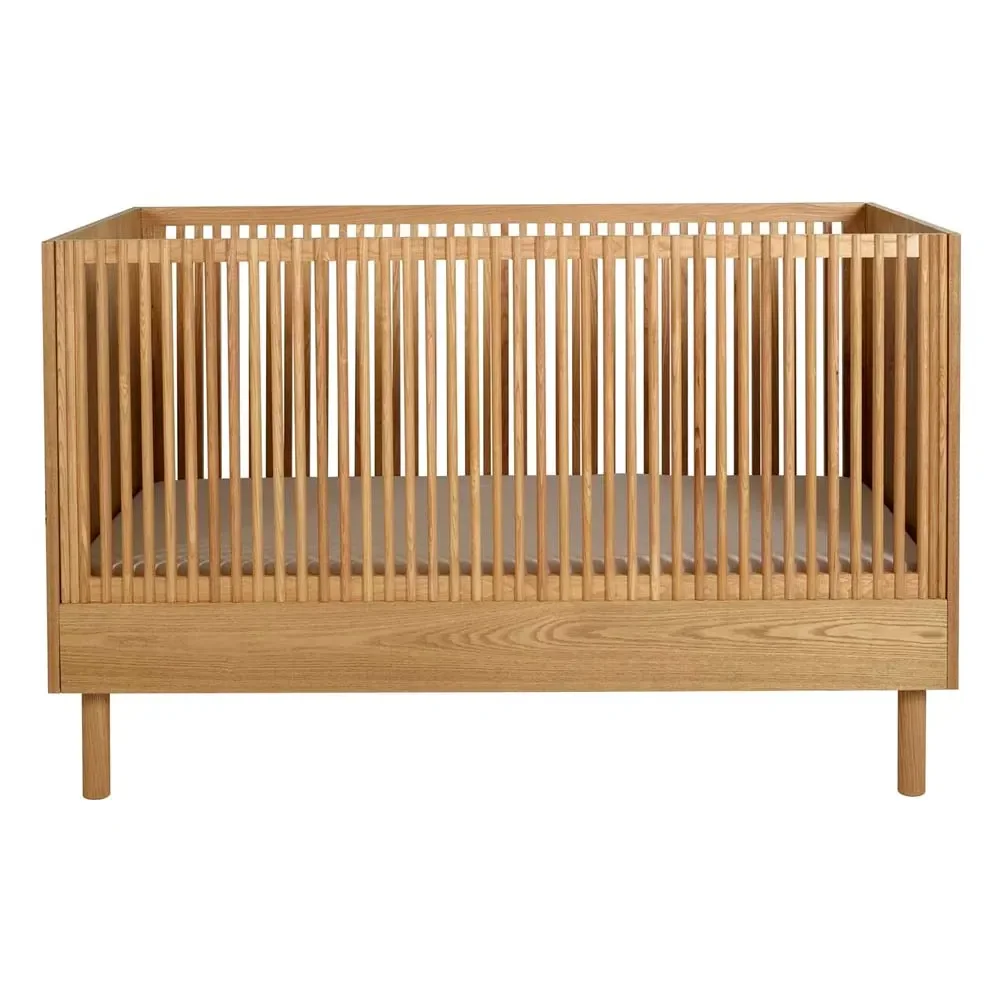 "Quax Hai no Ki Baby bed convertable ash nature 70 x 140 image"