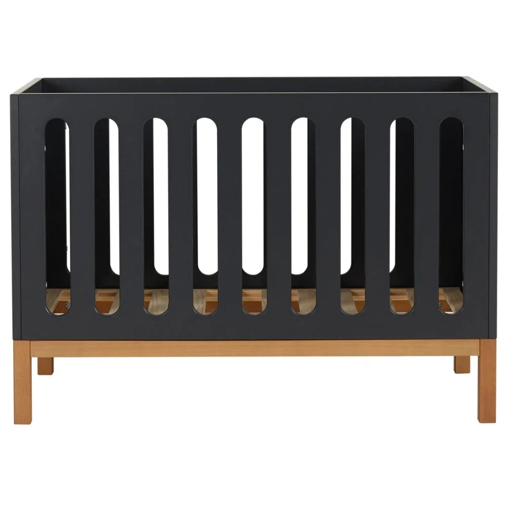 "Quax indigo baby bed 60x120 cm black image"
