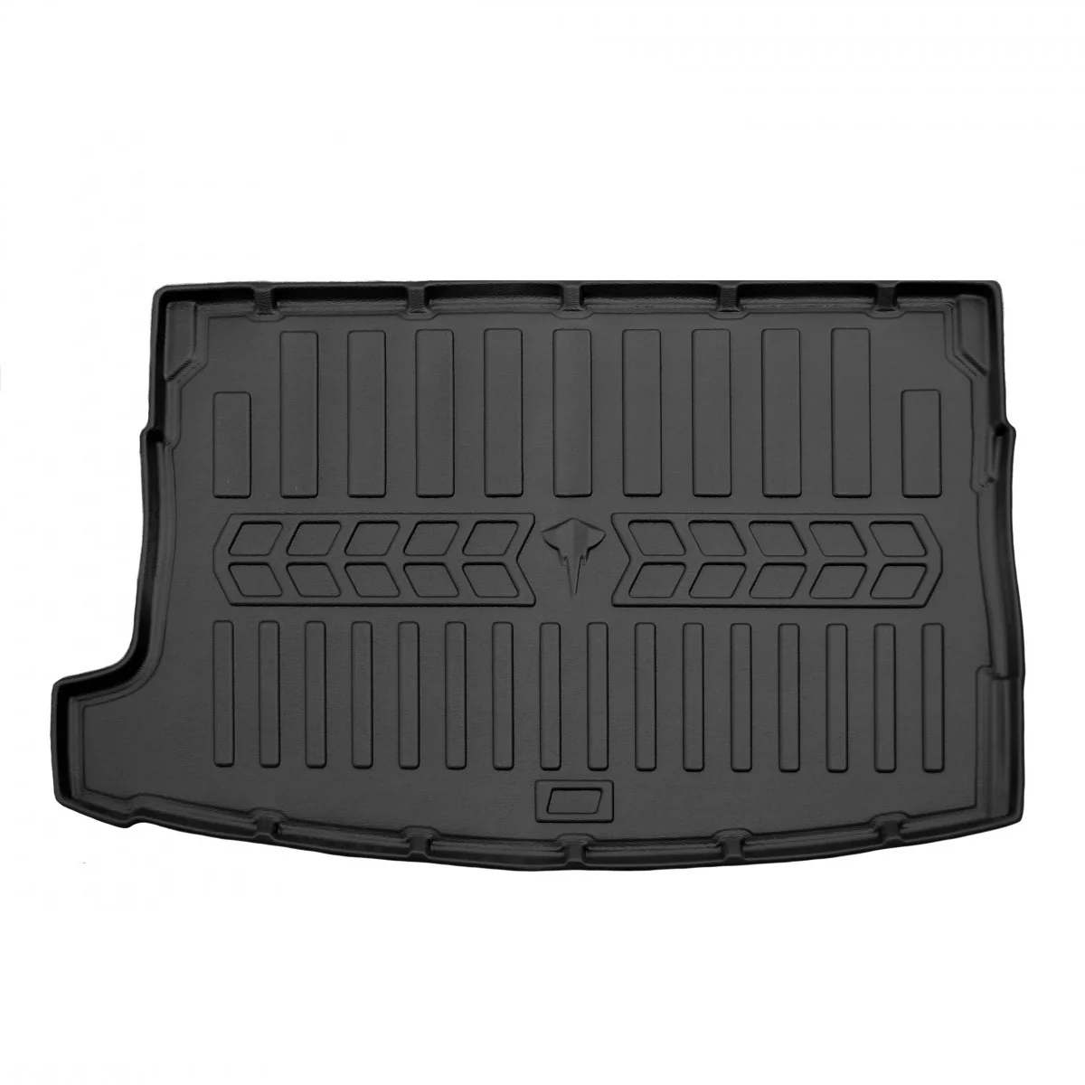 "E-Golf trunk liner, 3D polyurethane mat, hatchback protection image"