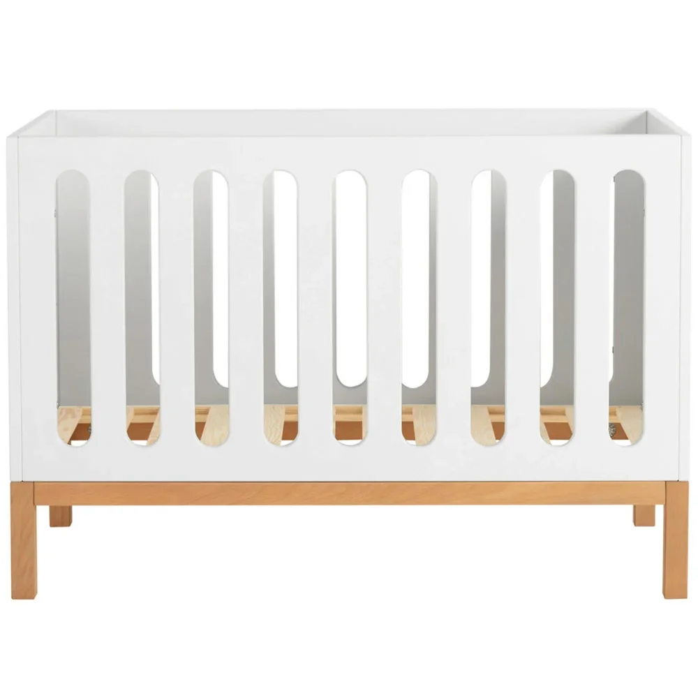 "Quax indigo baby bed 60x120 cm white image"