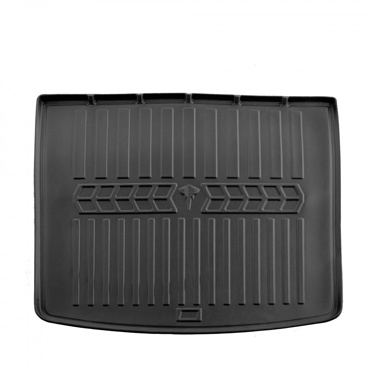 "Touareg trunk mat, Volkswagen Touareg 2002-2010, 3D cargo liner, non-slip polyurethane trunk liner image"