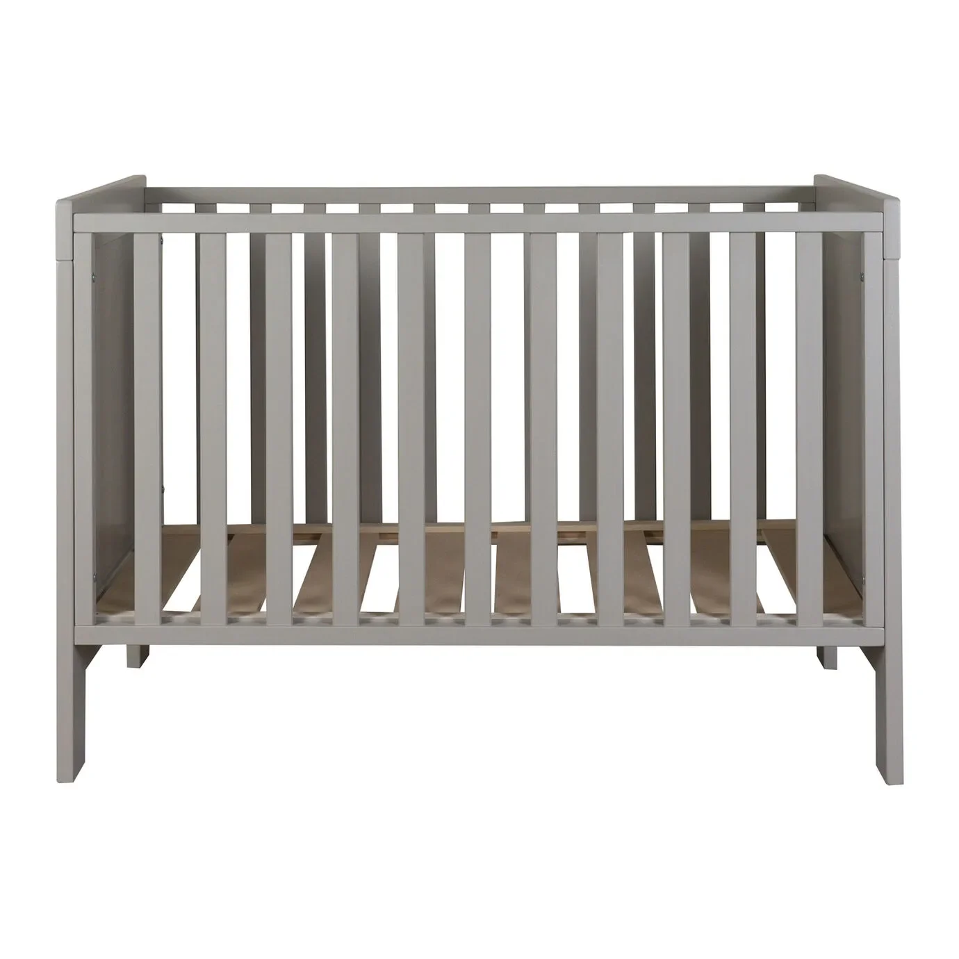 "Quax baby bed - Mila (closed) 120 x 60 cm, Color: Stone image"