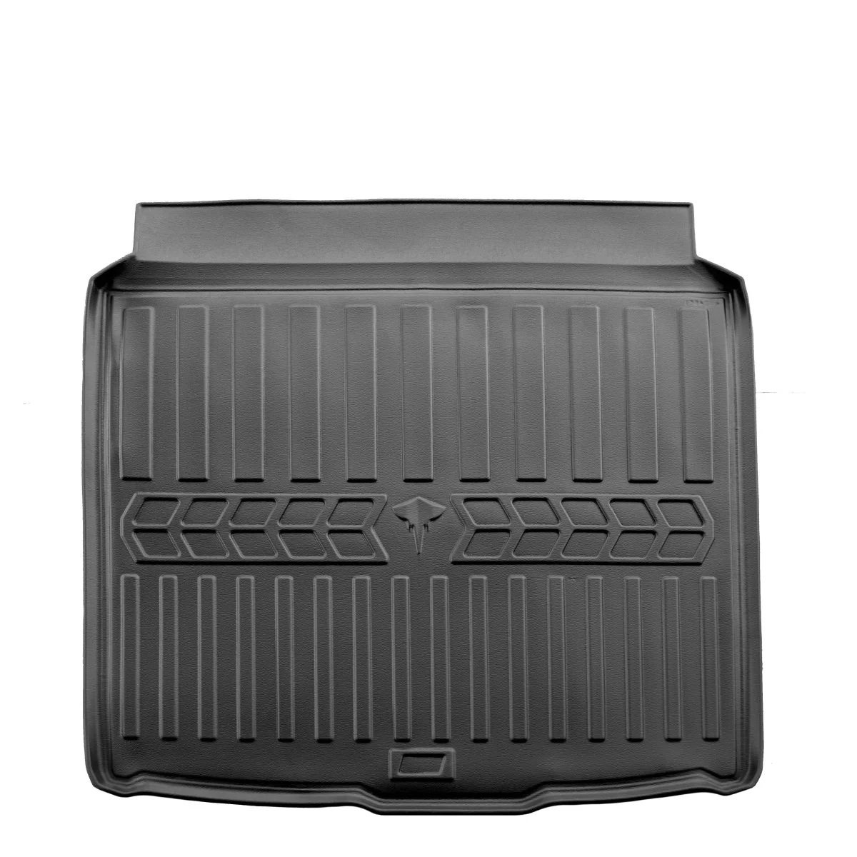 "Golf 8 trunk liner, Volkswagen Golf VIII trunk mat, 3D trunk liner, cargo liner, lower trunk tub image"