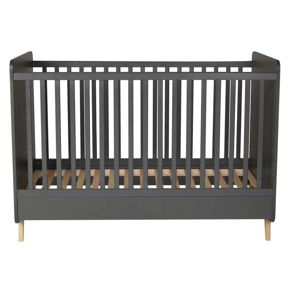 Quax loft baby bed anthracite 60 x 120